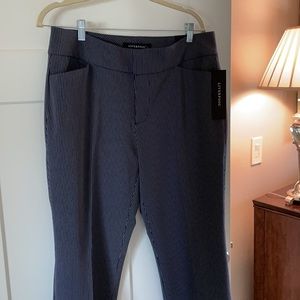 Liverpool (Stitchfix) blue pin strip pants NWT